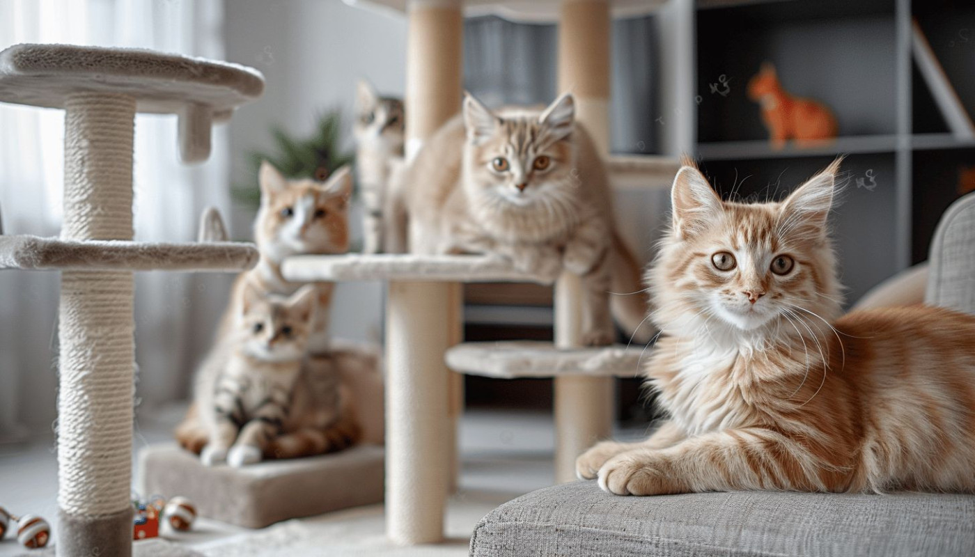 Races de chats adaptées aux appartements